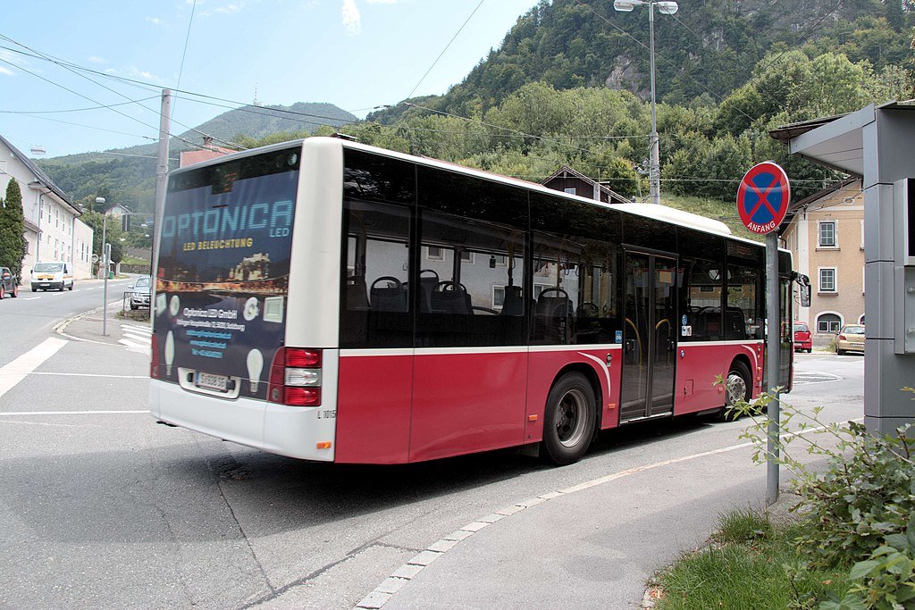 Λεωφορείο στο Σαλτζπουργκ.