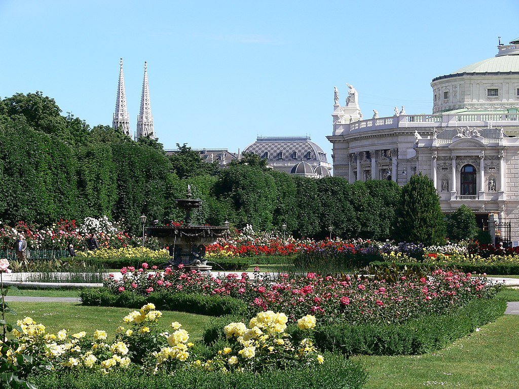 Πάρκο Volksgarten στην Βιέννη.