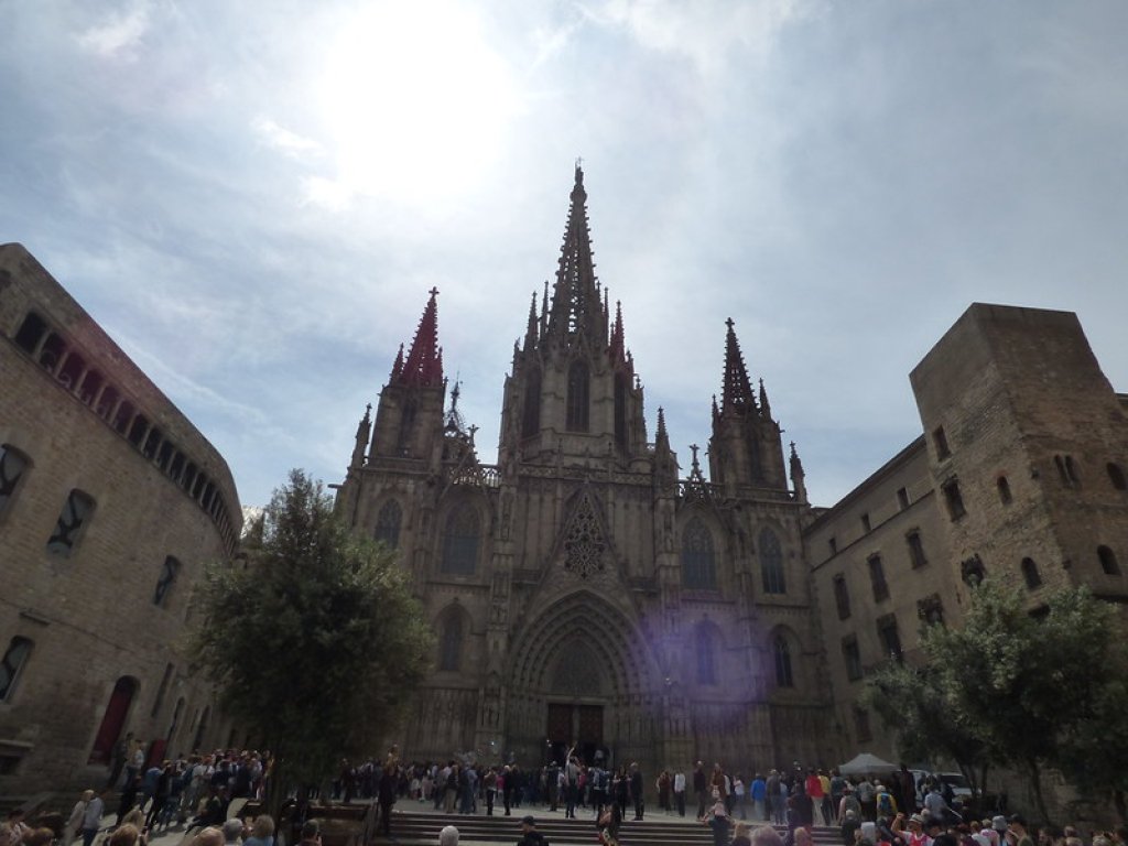 Καθεδρικός ναός στην Βαρκελώνη 3.