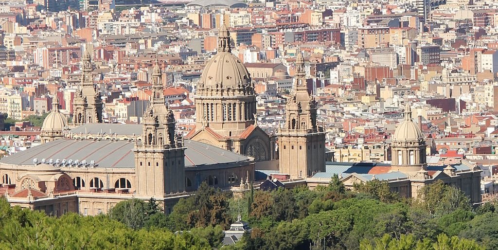 Κάστρο de Montjuïc στην Βαρκελώνη.