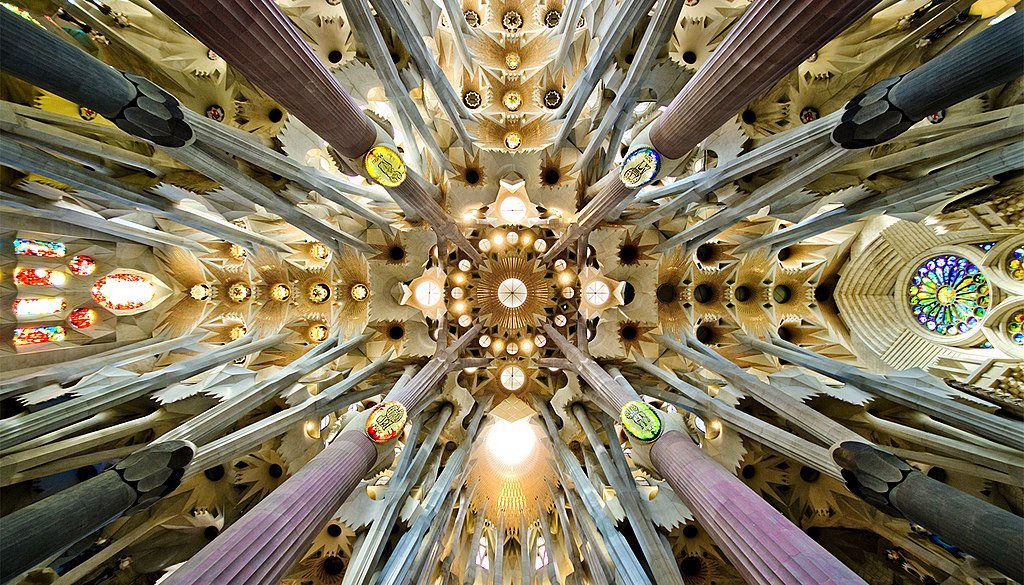 Ναός Sagrada Familia στην Βαρκελώνη.
