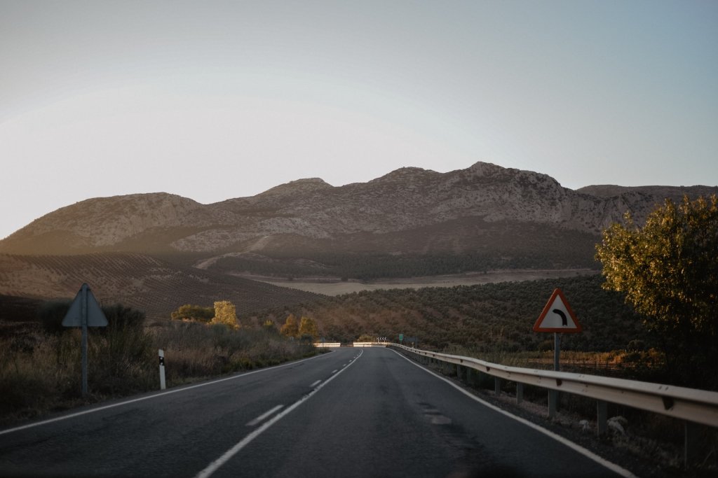 Δρόμος στην Ισπανία.