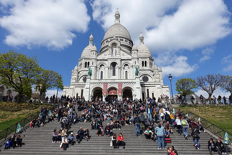 &Beta;&alpha;&sigma;&iota;&lambda;&iota;&kappa;ή Sacr&eacute; Coeur &tau;&omicron; &Pi;&alpha;&rho;ί&sigma;&iota;.