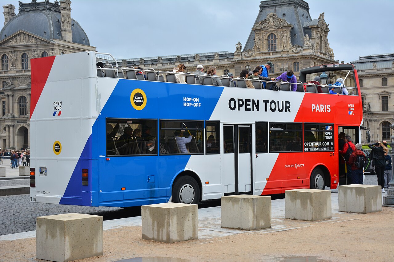 Tour bus.