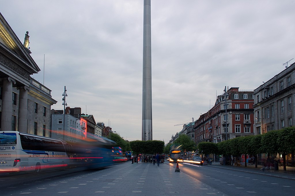 &omicron;&delta;ό&sigmaf; O'Connell Street.