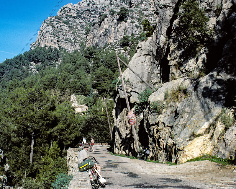 Βόλτα με ποδήλατα στην Μαγιόρκα.