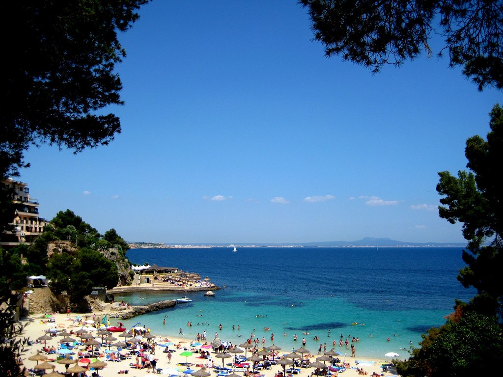 Παραλία Playa Illetes.