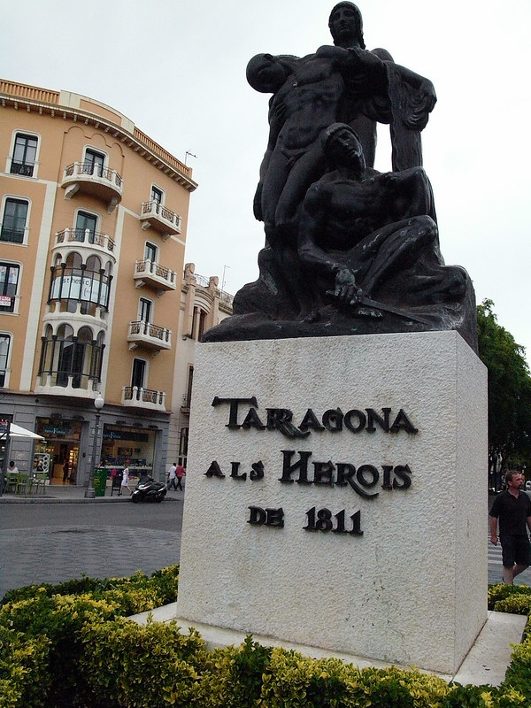 Άγαλμα στην Ταραγόνα.